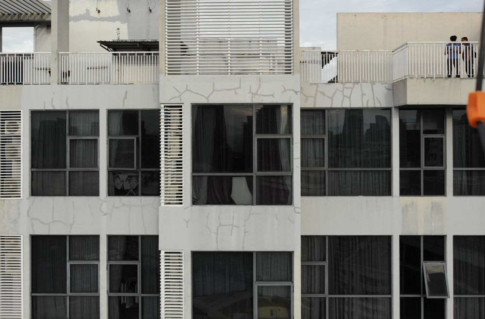 Facade condition survey of a city residence